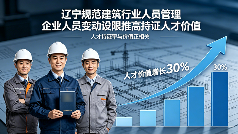 辽宁规范建筑行业人员管理 企业人员变动设限推高持证人才价值