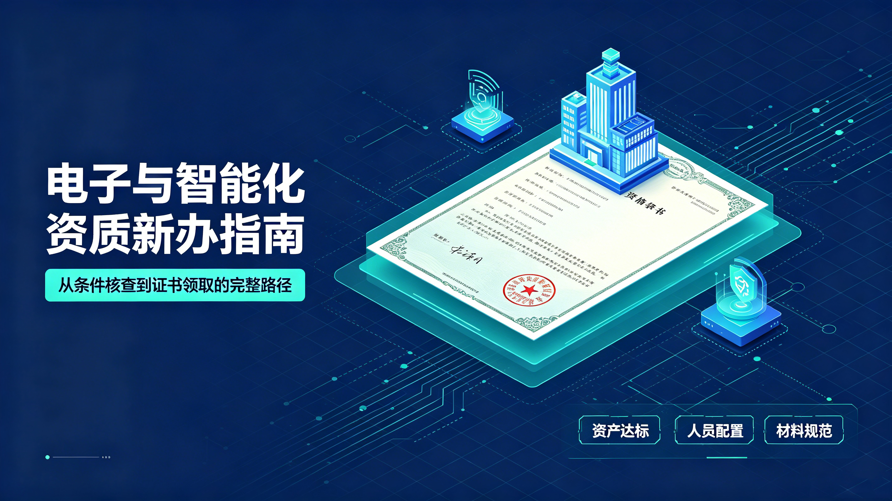  2026年大连电子与智能化工程专业承包资质新办全指南