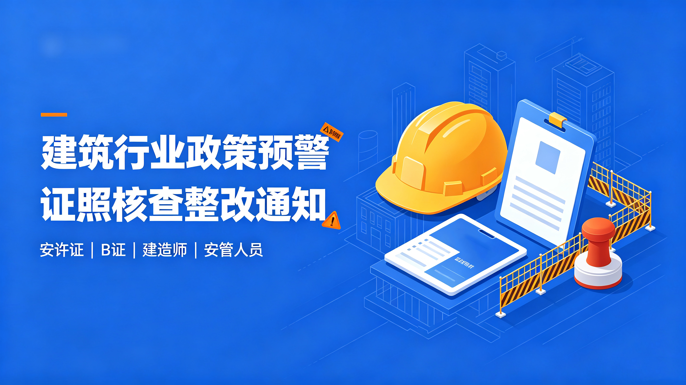 紧急通知！辽宁住建厅下发 2026 第二批证照整改清单，企业、项目经理速自查！